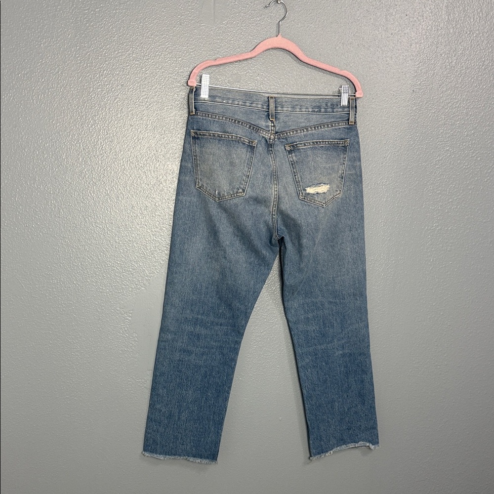 B Sides Blue Patchwork Jeans - image 2